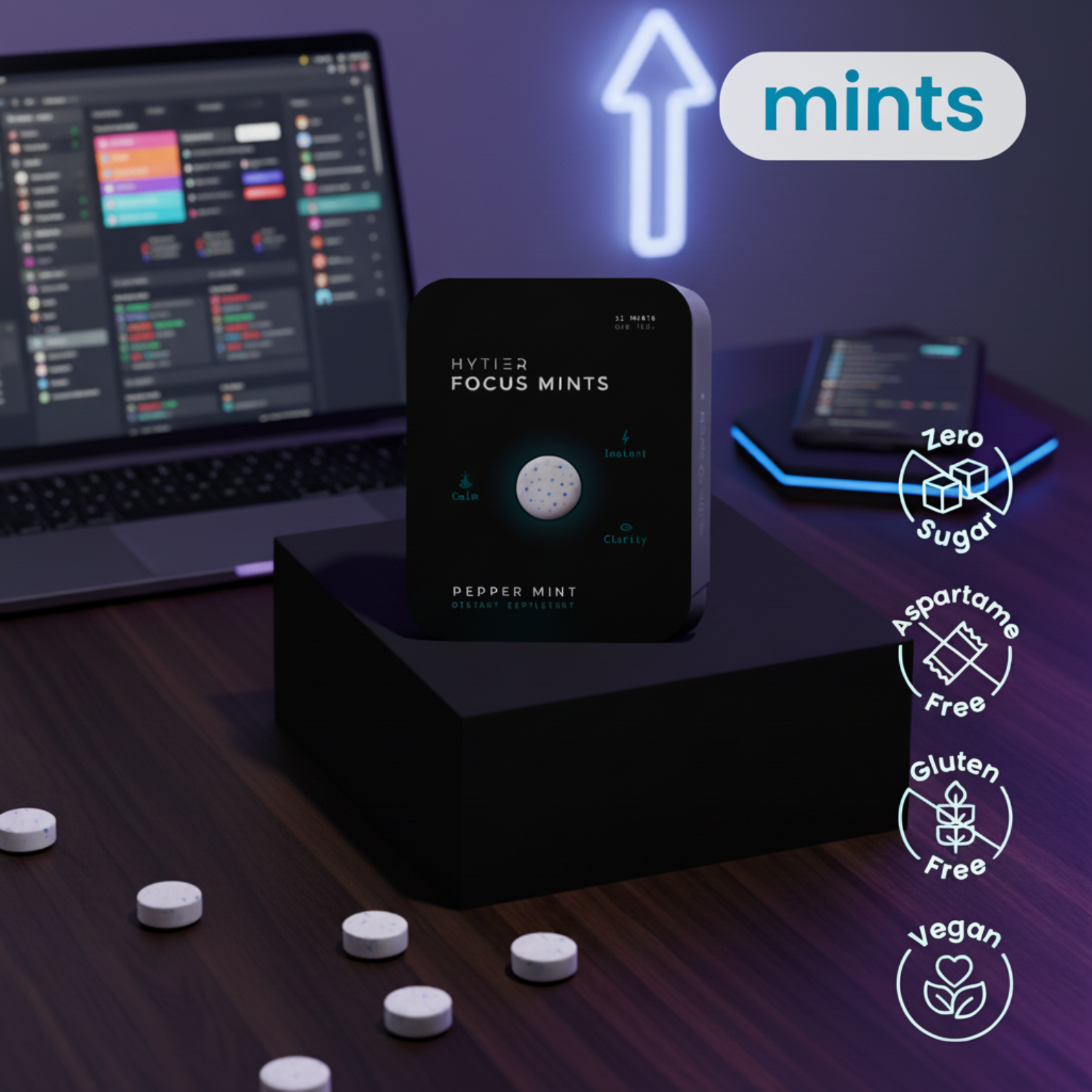 HyTier Caffeine Mints