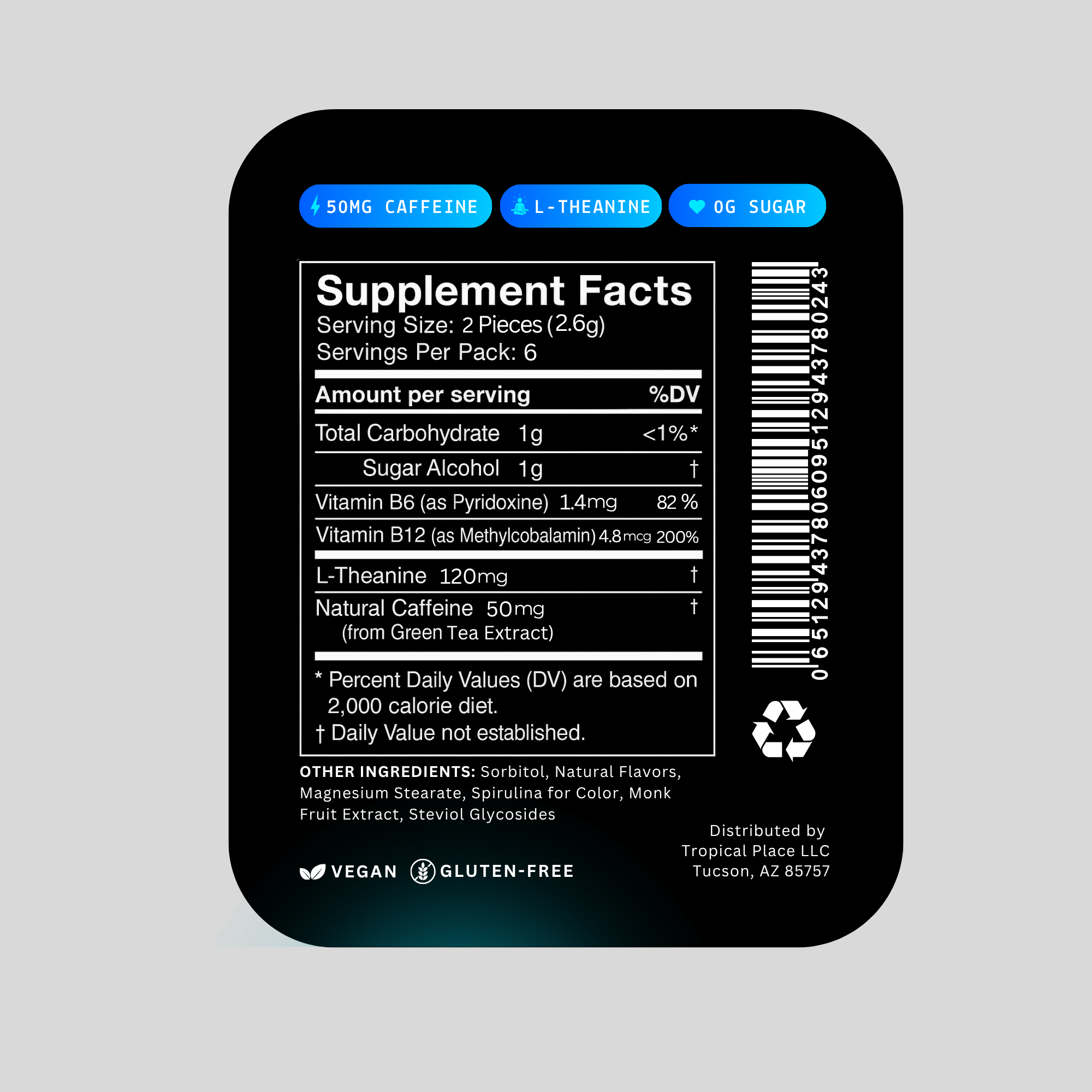 HyTier Caffeine Mints